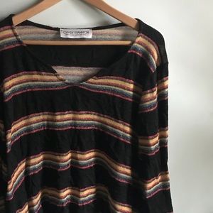 Gypsy Warrior Striped Loose Blouse